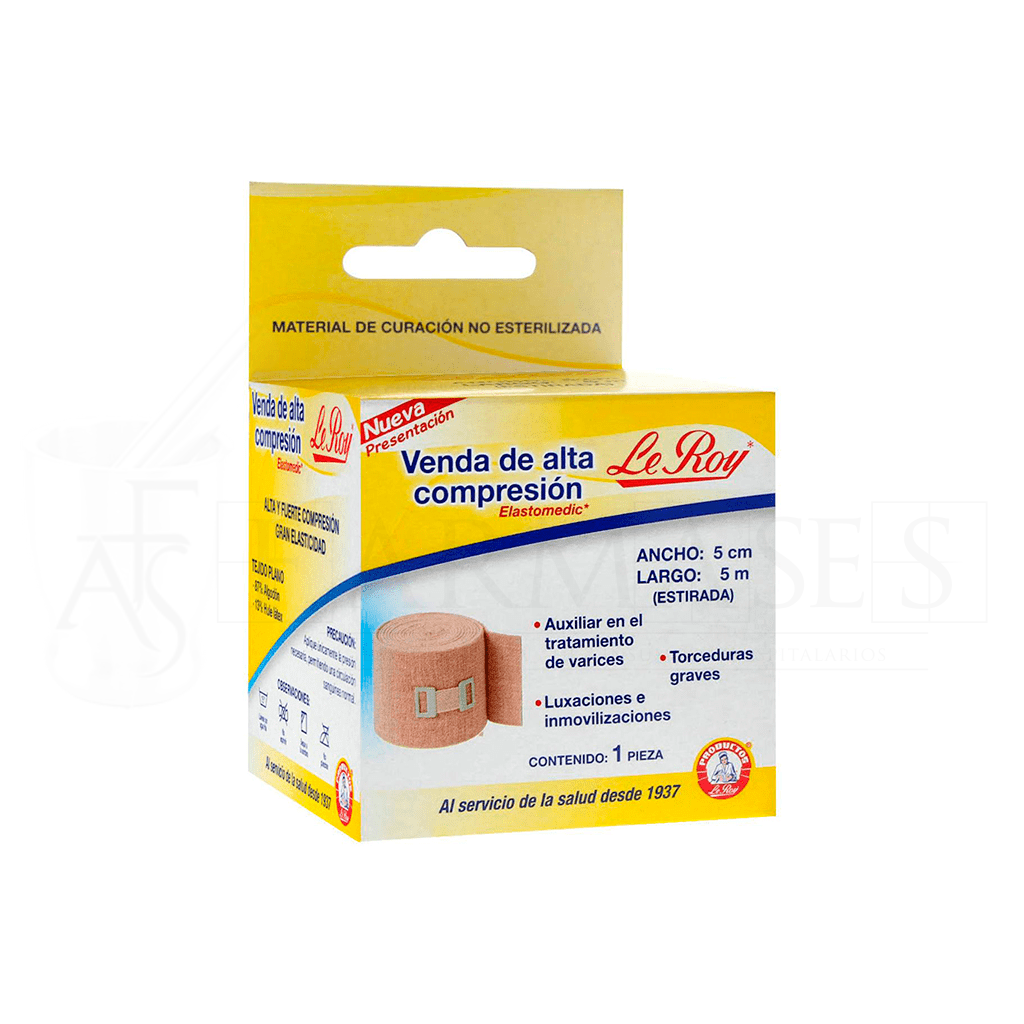 [13301] Venda Elastomedic 5 cm x 5 metros