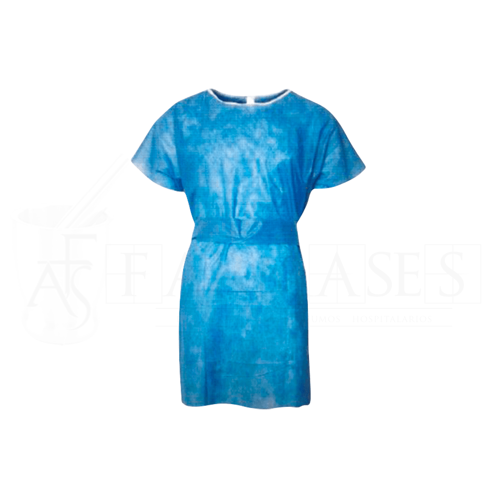 [MS-100] Bata p/paciente mangar corta