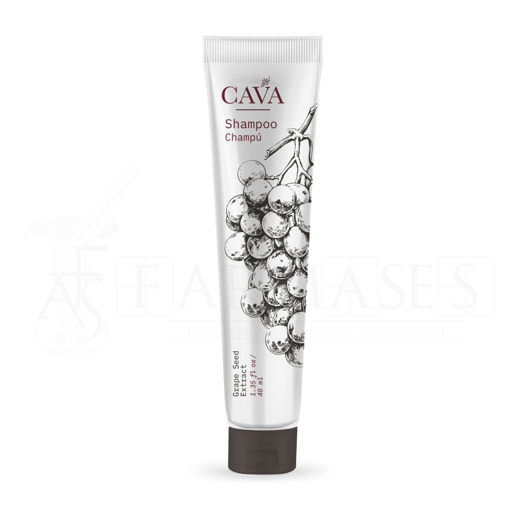 [SC40] Shampoo Cava 40 Ml Caja C/150 Piezas