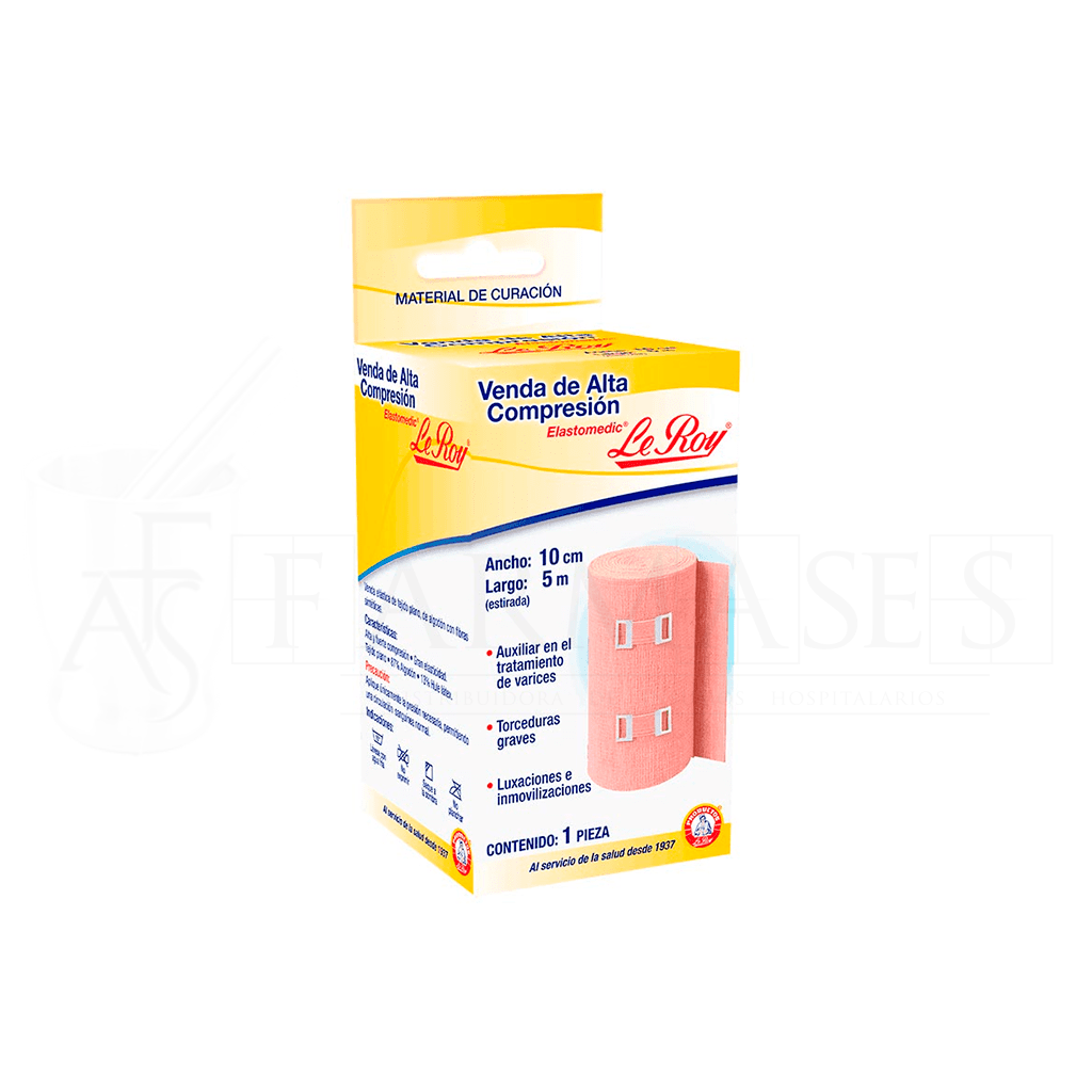 [13304] Venda Elastomedic 10 cm x 5 metros